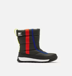 Sortie ⭐ Sorel Bottes De Neige Botte d'Hiver Whitney™ II Puffy Mid Enfant ⭐ 68 Botte d'Hiver Whitney™ II Puffy Mid Enfant Botte d'Hiver Whitney™ II Puffy Mid Enfant, Coal, front