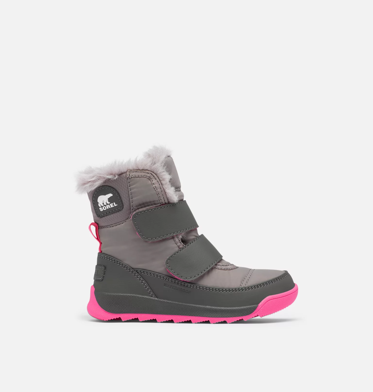 Sortie 🧨 Sorel Bottes De Neige Botte d'Hiver Whitney™ II Strap Jeune Enfant ❤️ 3 Botte d'Hiver Whitney™ II Strap Jeune Enfant Botte d'Hiver Whitney™ II Strap Jeune Enfant, Quarry, front