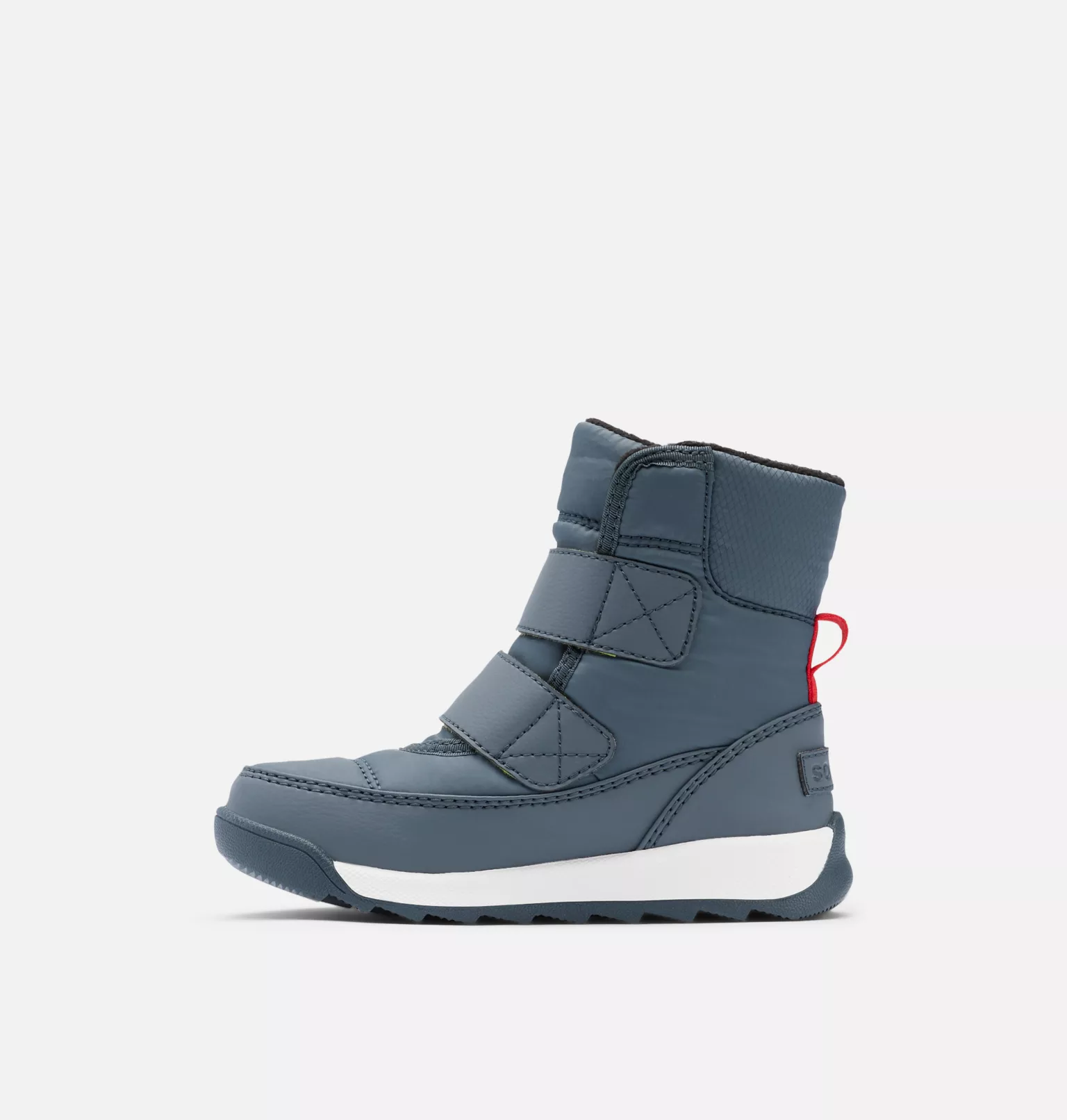 Sortie 🧨 Sorel Bottes De Neige Botte d'Hiver Whitney™ II Strap Jeune Enfant ❤️ 48 Botte d'Hiver Whitney™ II Strap Jeune Enfant Botte d'Hiver Whitney™ II Strap Jeune Enfant, Uniform Blue, Cherrybomb, medial