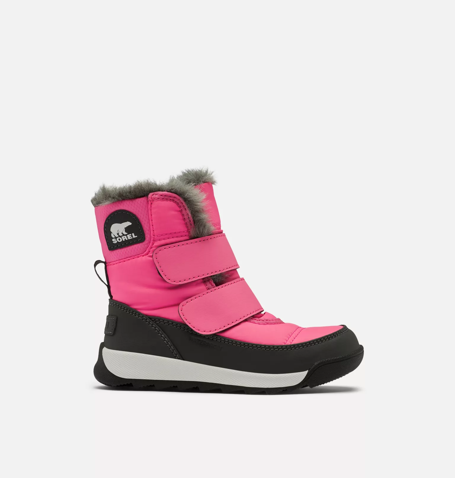 Sortie 🧨 Sorel Bottes De Neige Botte d'Hiver Whitney™ II Strap Jeune Enfant ❤️ 21 Botte d'Hiver Whitney™ II Strap Jeune Enfant Botte d'Hiver Whitney™ II Strap Jeune Enfant, Tropic Pink, front