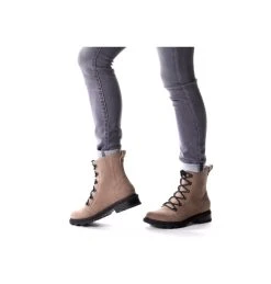 Botte Imperméable Lennox™ Lace Femme Botte Imperméable Lennox™ Lace Femme, Omega Taupe, Black, video