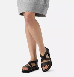 Womens Roaming™ Criss Cross Sandal Womens Roaming™ Criss Cross Sandal, Black, a9