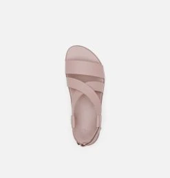 Womens Roaming™ Criss Cross Sandal Womens Roaming™ Criss Cross Sandal, Mauve Vapor, top