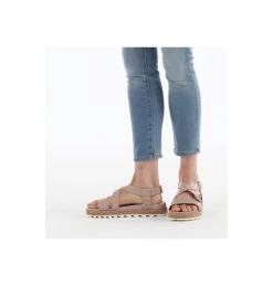 Womens Roaming™ Criss Cross Sandal Womens Roaming™ Criss Cross Sandal, Mauve Vapor, video