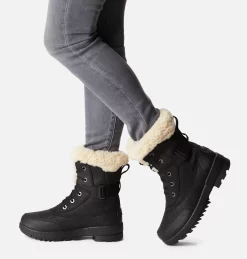 Top 10 🔔 Sorel Bottes d'Hiver Tendance Botte d'Hiver Imperméable en Peau de Mouton Torino™ II Femme ⭐ 65 Botte d'Hiver Imperméable en Peau de Mouton Torino™ II Femme Botte d'Hiver Imperméable en Peau de Mouton Torino™ II Femme, Black, Sea Salt, a9