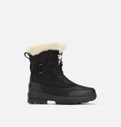 Top 10 🔔 Sorel Bottes d'Hiver Tendance Botte d'Hiver Imperméable en Peau de Mouton Torino™ II Femme ⭐ 58 Botte d'Hiver Imperméable en Peau de Mouton Torino™ II Femme Botte d'Hiver Imperméable en Peau de Mouton Torino™ II Femme, Black, Sea Salt, front