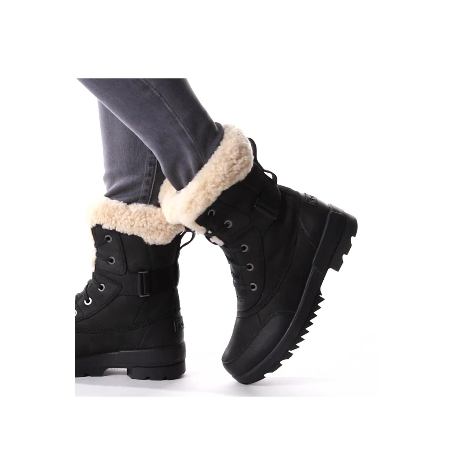 Top 10 🔔 Sorel Bottes d'Hiver Tendance Botte d'Hiver Imperméable en Peau de Mouton Torino™ II Femme ⭐ 28 Botte d'Hiver Imperméable en Peau de Mouton Torino™ II Femme Botte d'Hiver Imperméable en Peau de Mouton Torino™ II Femme, Black, Sea Salt, video