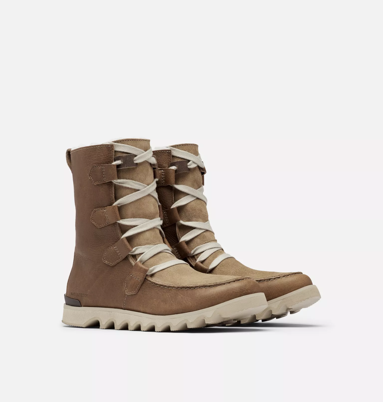 Top 10 🌟 Sorel Boots Hiver Urbaines Boots d'Hiver Imperméable Kezar™ Storm Tall Homme 🤩 21 Boots d'Hiver Imperméable Kezar™ Storm Tall Homme Boots d'Hiver Imperméable Kezar™ Storm Tall Homme, Khaki II, 3/4 front