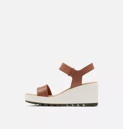 Sandale Compensée Cameron™ Femme Sandale Compensée Cameron™ Femme, Velvet Tan, medial