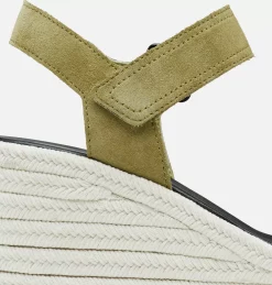 Sandale Compensée Cameron™ Femme Sandale Compensée Cameron™ Femme, Olive Shade, Sea Salt, a1