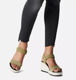 Sandale Compensée Cameron™ Femme Sandale Compensée Cameron™ Femme, Olive Shade, Sea Salt, a9