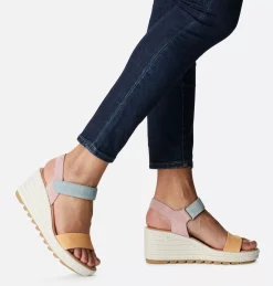 Sandale Compensée Cameron™ Femme Sandale Compensée Cameron™ Femme, Faded Spark, Sea Salt, a9