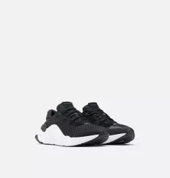 Basket Kinetic™ RNEGD Lace Femme Basket Kinetic™ RNEGD Lace Femme, Black, White, 3/4 front