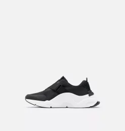 Basket Kinetic™ RNEGD Strap Femme Basket Kinetic™ RNEGD Strap Femme, Black, White, medial