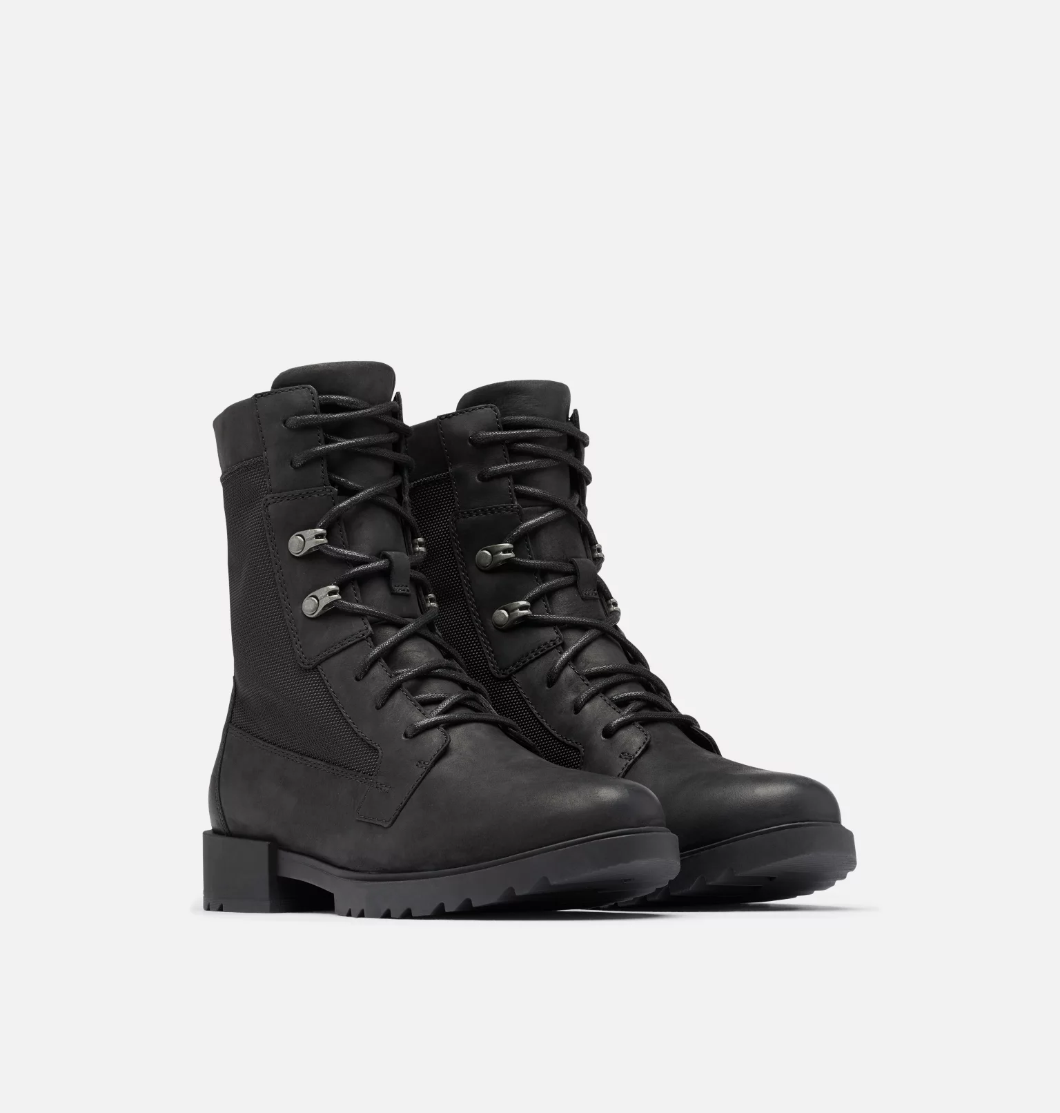 Bon marché 👏 Sorel Bottines Cuir Botte Imperméable Emelie™ II Lace Femme ⌛ 5 Botte Imperméable Emelie™ II Lace Femme Botte Imperméable Emelie™ II Lace Femme, Black, Black, 3/4 front