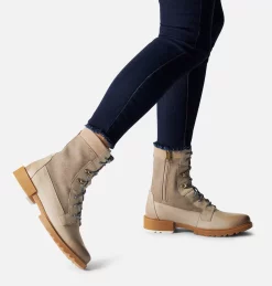 Bon marché 👏 Sorel Bottines Cuir Botte Imperméable Emelie™ II Lace Femme ⌛ 55 Botte Imperméable Emelie™ II Lace Femme Botte Imperméable Emelie™ II Lace Femme, Omega Taupe, Ash Brown, a9