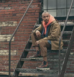 Basket Imperméable Kinetic™ Rush Mid Homme Basket Imperméable Kinetic™ Rush Mid Homme, Dark Amber, Buffalo