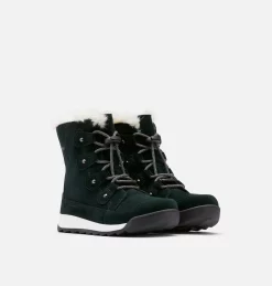 Botte d'Hiver Whitney™ II Joan Lace Enfant Botte d'Hiver Whitney™ II Joan Lace Enfant, Black, Fawn, 3/4 front