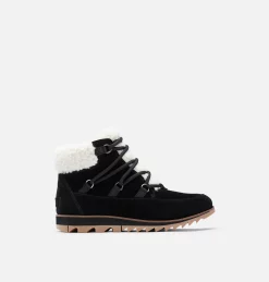 Bottine en Peau de Mouton Harlow™ Lace Femme Bottine en Peau de Mouton Harlow™ Lace Femme, Black, Gum 10, front