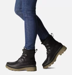 Meilleur prix 🔥 Sorel Bottines Cuir Botte Imperméable Lennox™ Street Femme 🌟 32 Botte Imperméable Lennox™ Street Femme Botte Imperméable Lennox™ Street Femme, Black, Sage, a9