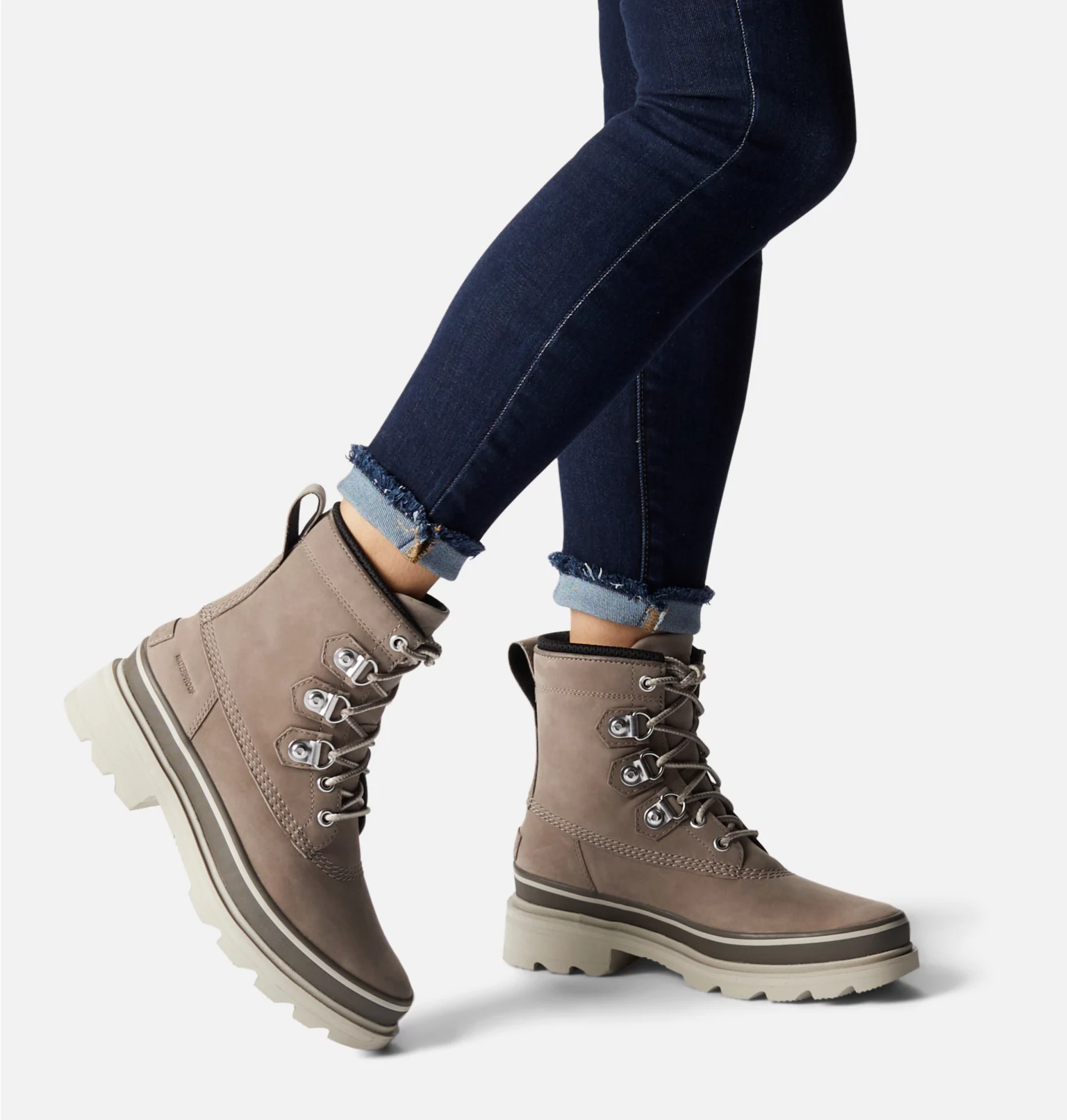 Meilleur prix 🔥 Sorel Bottines Cuir Botte Imperméable Lennox™ Street Femme 🌟 18 Botte Imperméable Lennox™ Street Femme Botte Imperméable Lennox™ Street Femme, Omega Taupe, Light Clay, a9