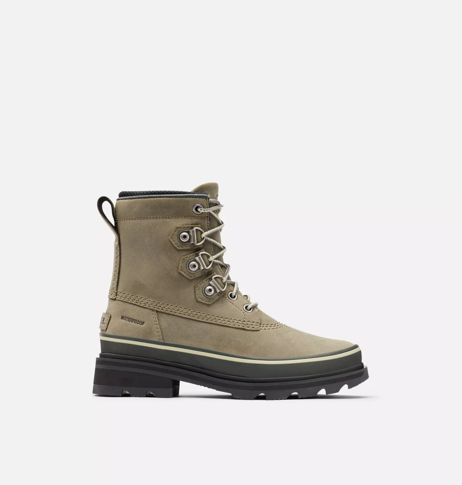Meilleur prix 🔥 Sorel Bottines Cuir Botte Imperméable Lennox™ Street Femme 🌟 19 Botte Imperméable Lennox™ Street Femme Botte Imperméable Lennox™ Street Femme, Sage, Dark Moss, front
