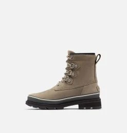 Meilleur prix 🔥 Sorel Bottines Cuir Botte Imperméable Lennox™ Street Femme 🌟 44 Botte Imperméable Lennox™ Street Femme Botte Imperméable Lennox™ Street Femme, Sage, Dark Moss, medial