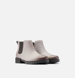 Vente flash 🎁 Sorel Bottines Bottine Imperméable Emelie™ II Chelsea Femme ✔️ 22 Bottine Imperméable Emelie™ II Chelsea Femme Bottine Imperméable Emelie™ II Chelsea Femme, Quarry, Black, 3/4 front