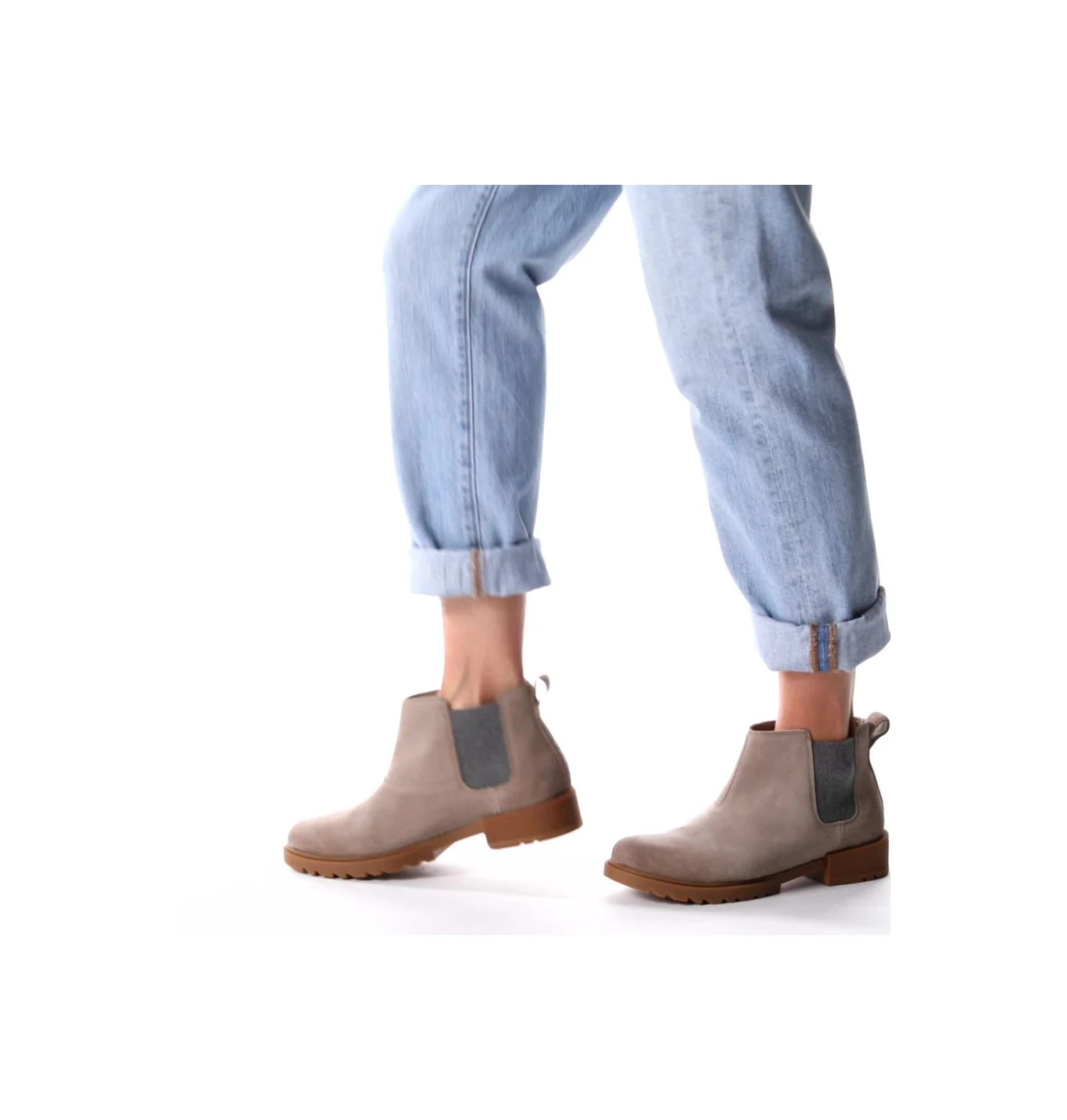 Vente flash 🎁 Sorel Bottines Bottine Imperméable Emelie™ II Chelsea Femme ✔️ 12 Bottine Imperméable Emelie™ II Chelsea Femme Bottine Imperméable Emelie™ II Chelsea Femme, Omega Taupe, Gum 10, video