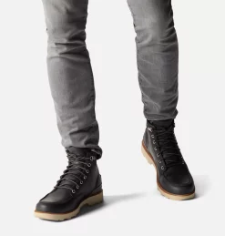 Boots Imperméables Caribou™ Moc Homme Boots Imperméables Caribou™ Moc Homme, Black, Oatmeal, a9