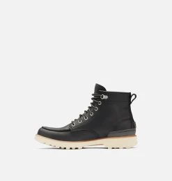 Boots Imperméables Caribou™ Moc Homme Boots Imperméables Caribou™ Moc Homme, Black, Oatmeal, medial