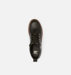 Boots Imperméables Caribou™ Moc Homme Boots Imperméables Caribou™ Moc Homme, Black, Oatmeal, top