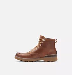 Boots Imperméables Caribou™ Moc Homme Boots Imperméables Caribou™ Moc Homme, Velvet Tan, Blackened Brown, medial