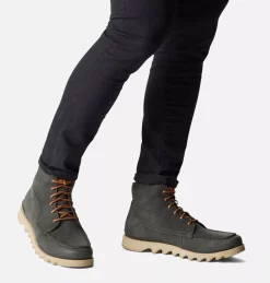 Promo 🎁 Sorel Chaussures Boots Imperméable Kezar™ Moc Homme 🎁 32 Boots Imperméable Kezar™ Moc Homme Boots Imperméable Kezar™ Moc Homme, Coal, Brown Flora, a9