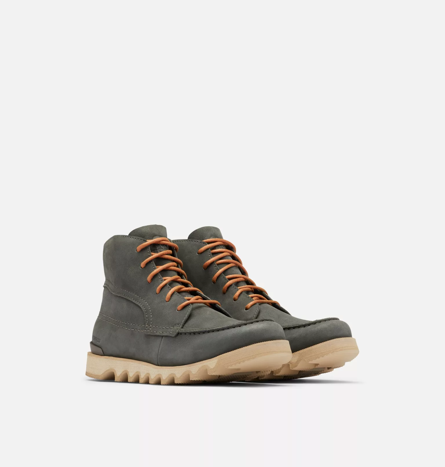 Promo 🎁 Sorel Chaussures Boots Imperméable Kezar™ Moc Homme 🎁 5 Boots Imperméable Kezar™ Moc Homme Boots Imperméable Kezar™ Moc Homme, Coal, Brown Flora, 3/4 front