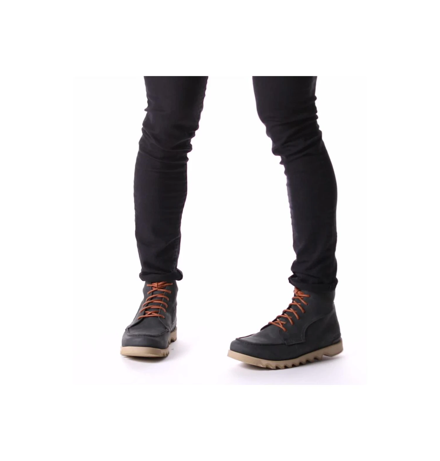 Promo 🎁 Sorel Chaussures Boots Imperméable Kezar™ Moc Homme 🎁 4 Boots Imperméable Kezar™ Moc Homme Boots Imperméable Kezar™ Moc Homme, Coal, Brown Flora, video