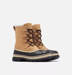 Sorel Soldes Boutique 24 Boots de Neige Caribou™ Homme Boots de Neige Caribou™ Homme, Buff, 3/4 front