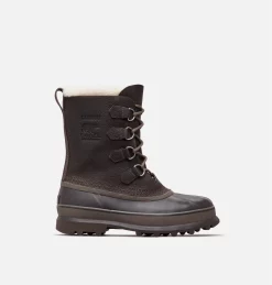 De gros đ Sorel Best Sellers Boots de Neige en Laine Caribou⢠Homme đ 44 Boots de Neige en Laine Caribou⢠Homme Boots de Neige en Laine Caribou⢠Homme, Quarry, Buffalo, front