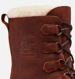 De gros đ Sorel Best Sellers Boots de Neige en Laine Caribou⢠Homme đ 32 Boots de Neige en Laine Caribou⢠Homme Boots de Neige en Laine Caribou⢠Homme, Tobacco, a1