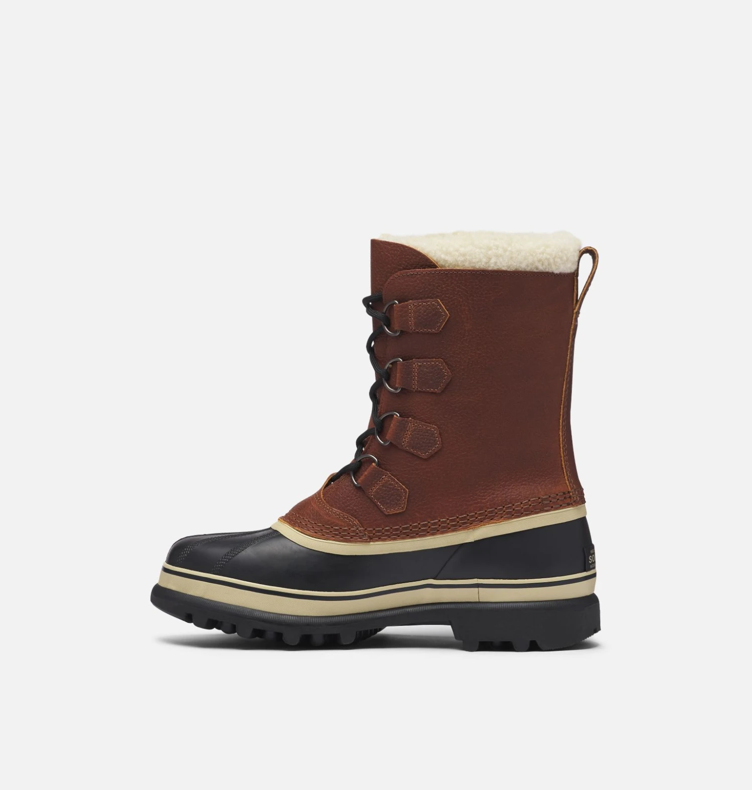 De gros đ Sorel Best Sellers Boots de Neige en Laine Caribou⢠Homme đ 6 Boots de Neige en Laine Caribou⢠Homme Boots de Neige en Laine Caribou⢠Homme, Tobacco, medial